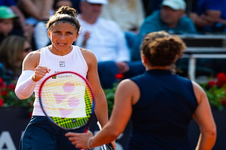 Sara Errani e Jasmine Paolini vincono il doppio