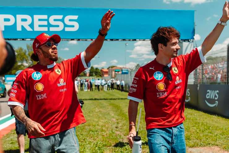 Hamilton e Leclerc