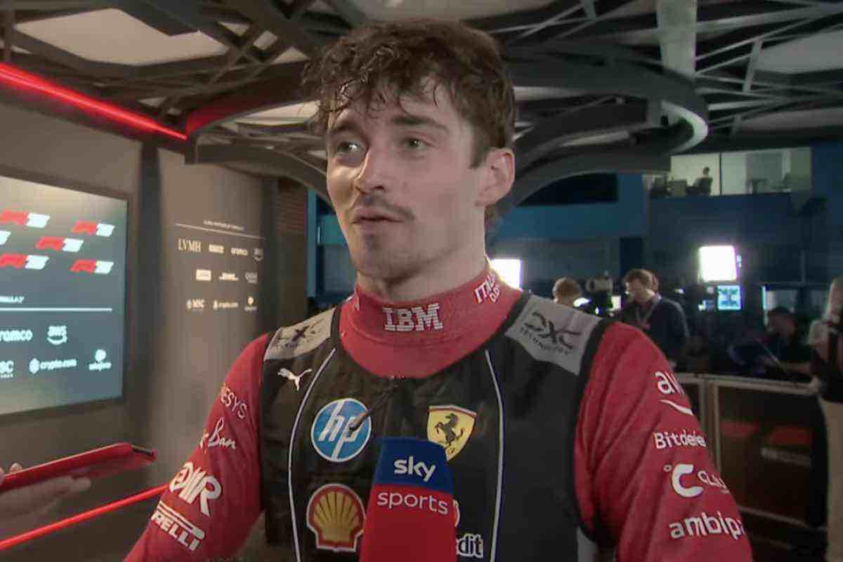 Leclerc a Sky