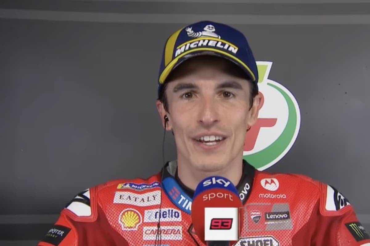 Marc Marquez a Sky