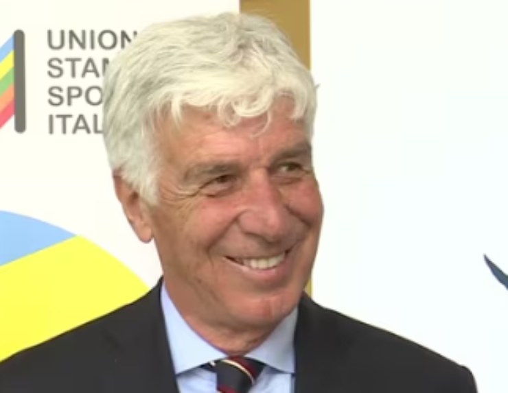 Gasperini a un evento