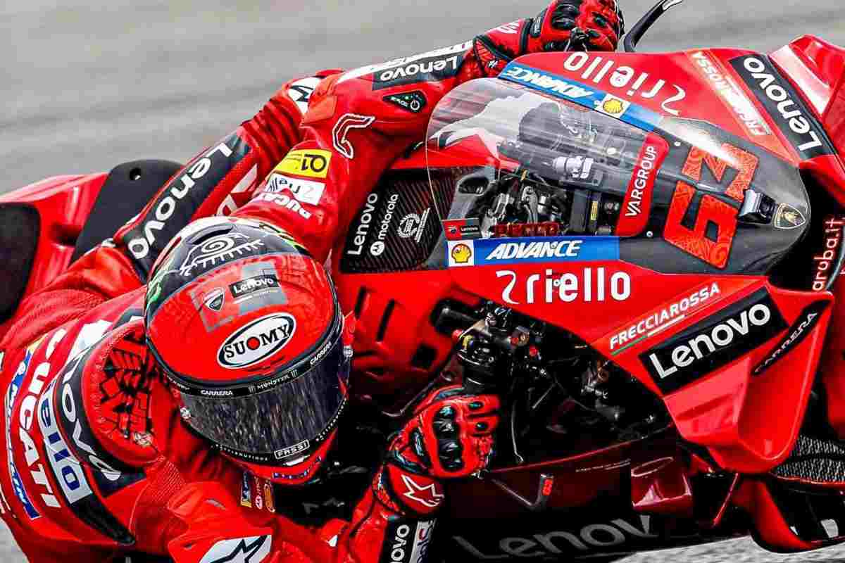 Bagnaia addio Ducati