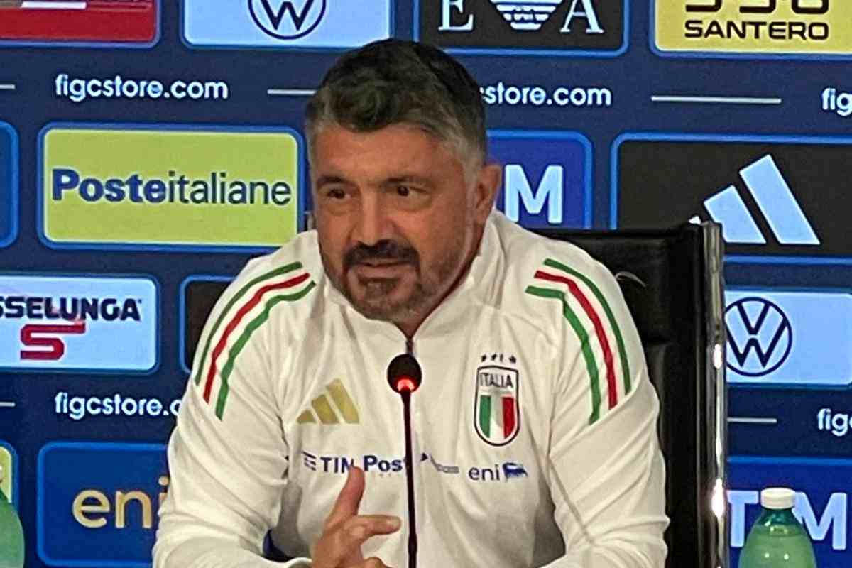 Gattuso in conferenza