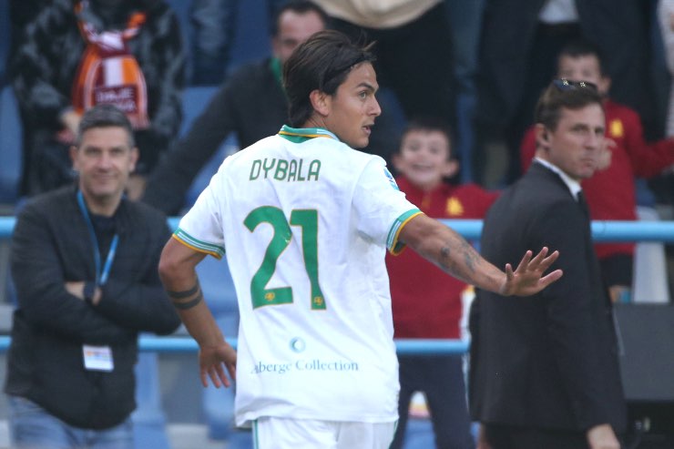 Sassuolo-Roma, perla di Dybala