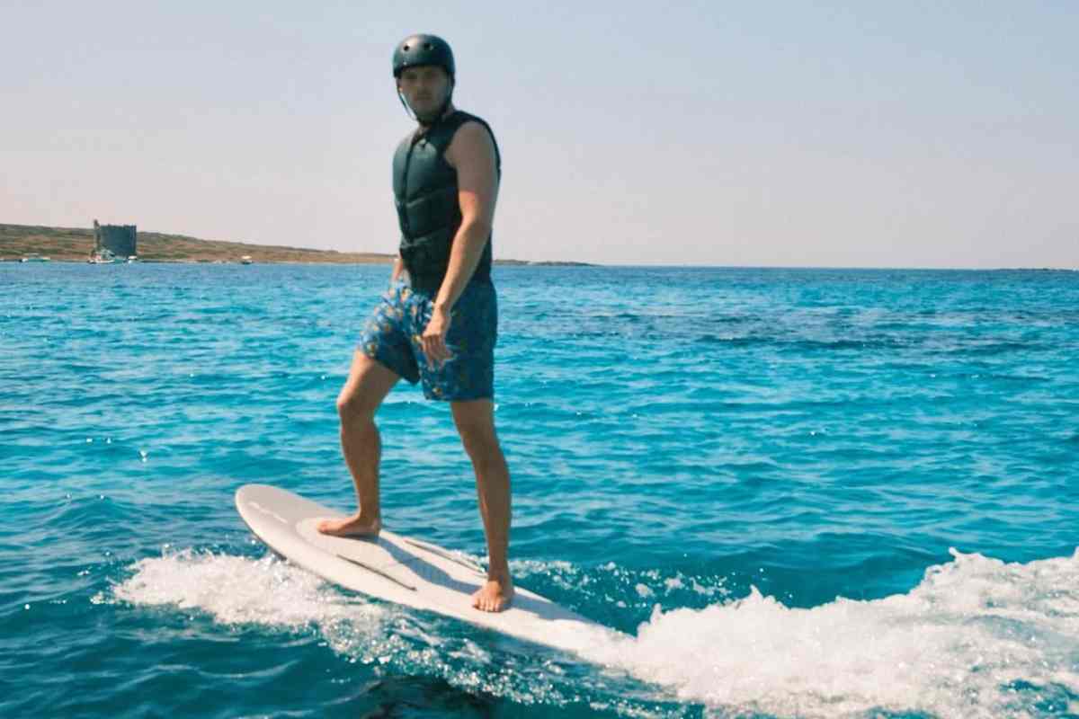 Max Verstappen in Sardegna