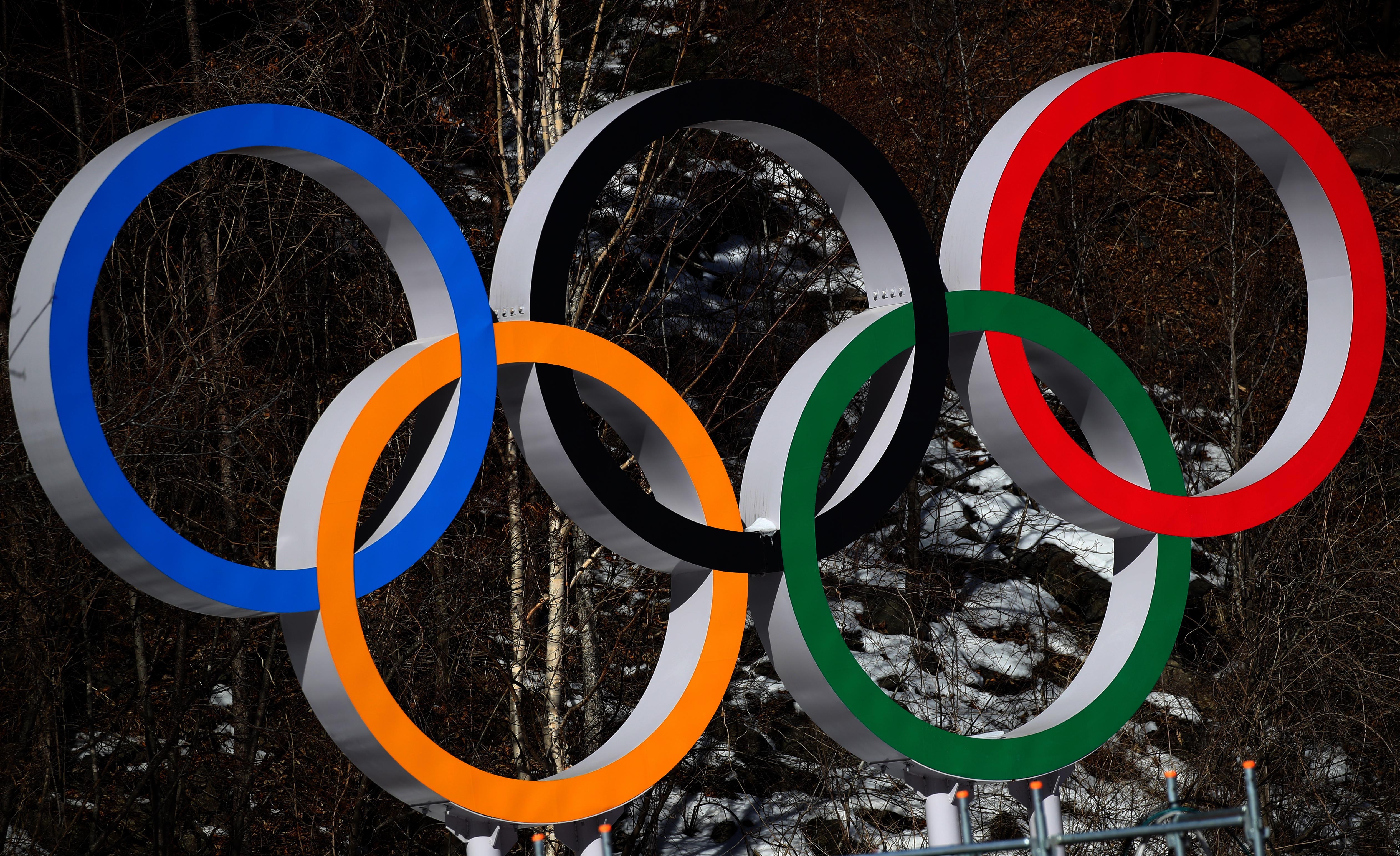 I cinque cerchi olimpici