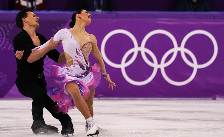 Olimpiadi PyeongChang 2018 - Charlene Guignard e Marco Fabbri