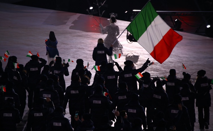 Olimpiadi PyeongChang Italia cerimonia d'apertura