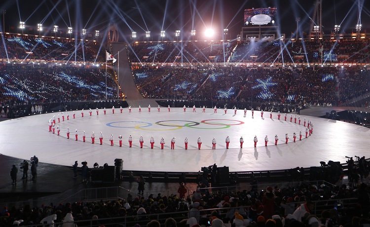 Olimpiadi PyeongChang cerimonia d'apertura
