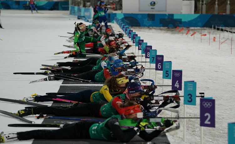 Biathlon a PyeongChang - Photo: Pentaphoto / Giovanni Auletta
