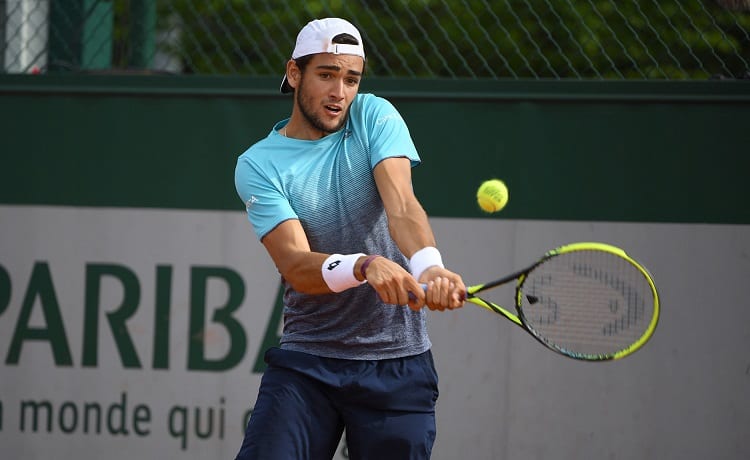 Matteo Berrettini Roland Garros 2018