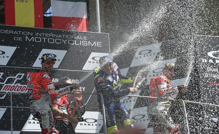 Andrea Dovizioso e Valentino Rossi - Foto Antonio Fraioli