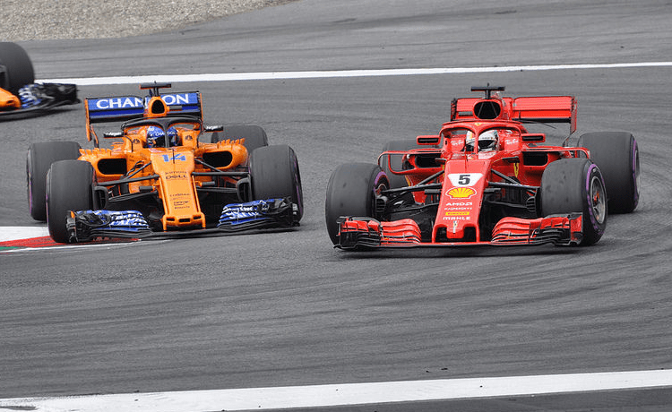 Fernando Alonso e Sebastian Vettel - Foto Seepark 2 - CC-BY-2.0