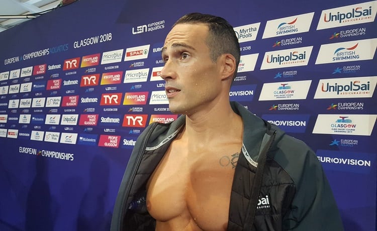 Fabio Scozzoli Europei Nuoto Glasgow