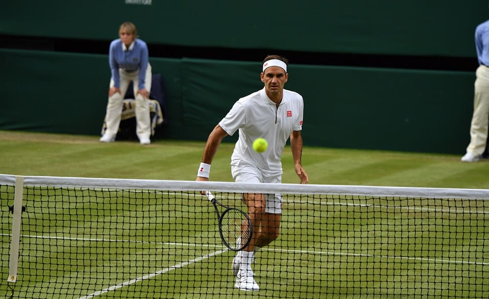 Roger Federer - foto Ray Giubilo