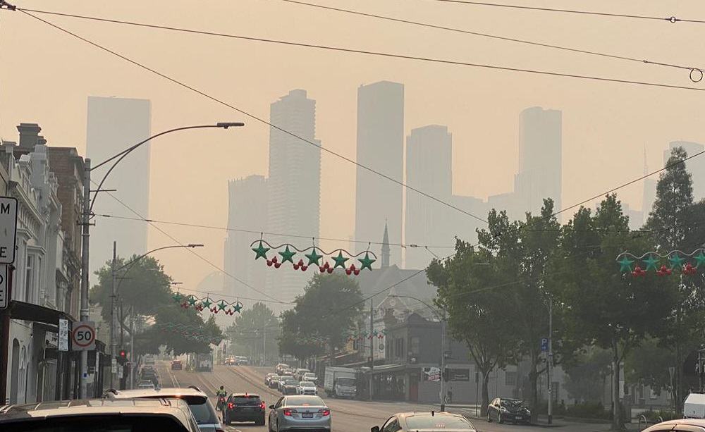 Australian Open 2020 smog