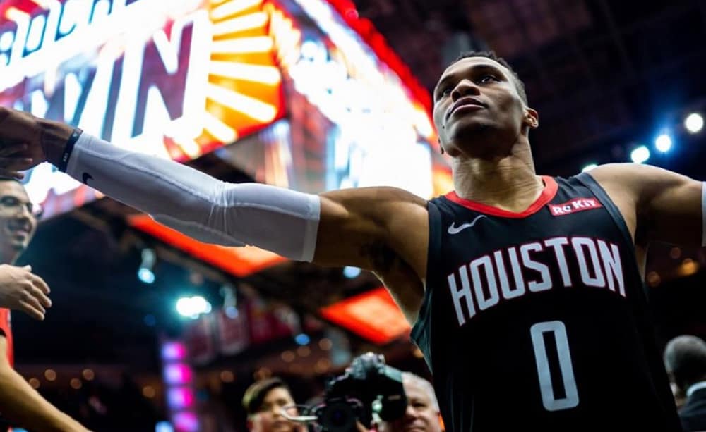 Russell Westbrook, Houston Rockets Official Facebook Page
