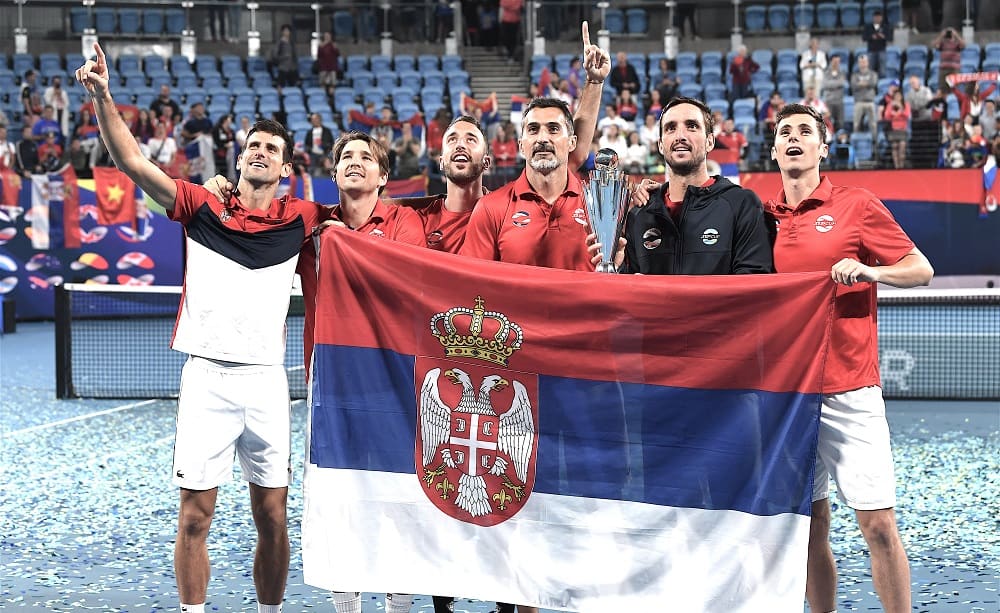 Serbia, Novak Djokovic: Atp Cup - Foto Roberto Dell'Olivo