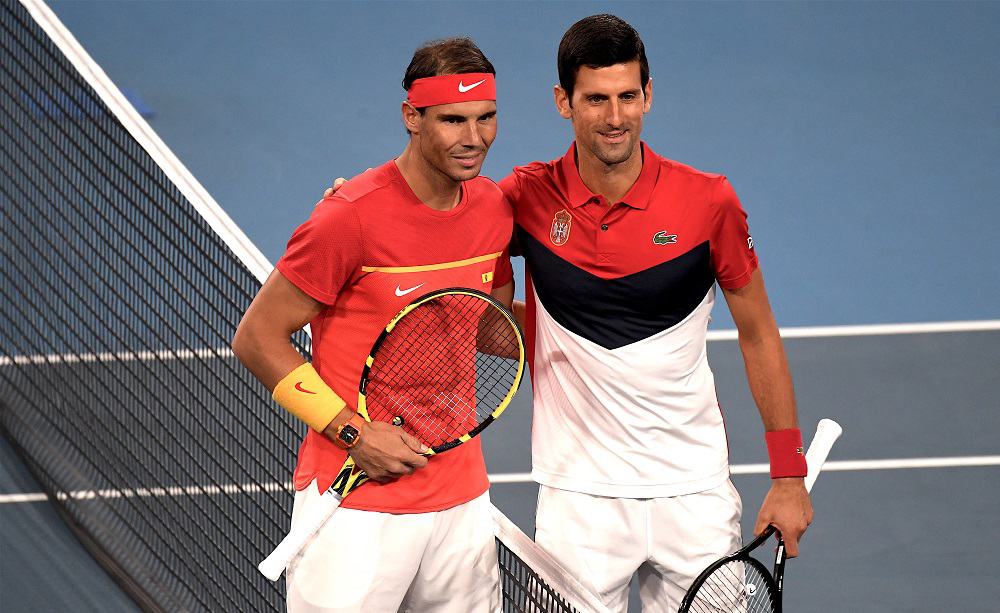Rafael Nadal e Novak Djokovic - Foto Roberto Dell'Olivo