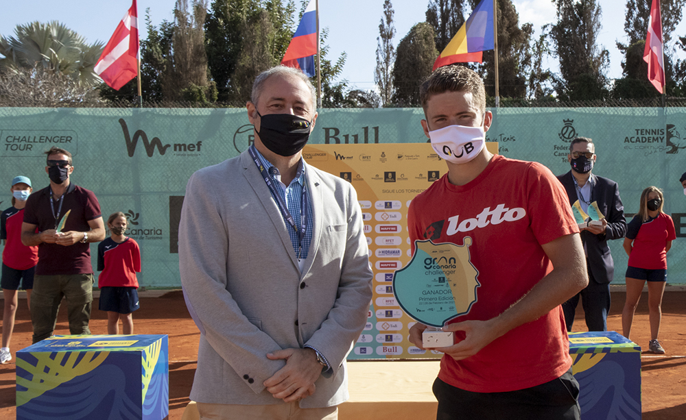 Francisco Castellano ed Enzo Couacaud - Foto Marta Magni/MEF Tennis Events