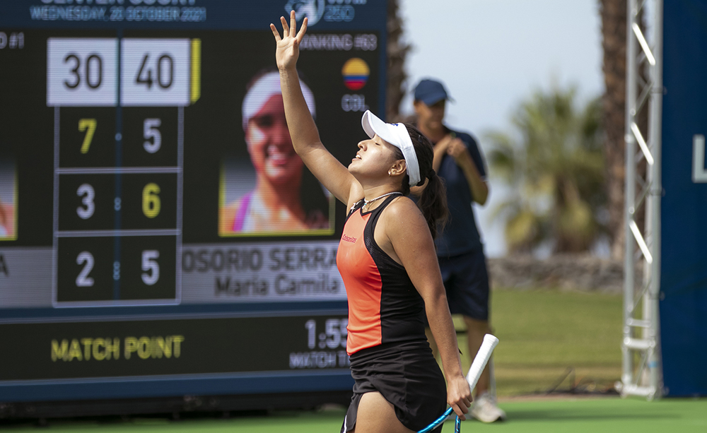 Maria Camila Osorio Serrano - Foto Marta Magni/MEF Tennis Events
