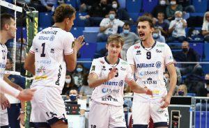 Volley, Coppa Italia maschile 2022: Milano in semifinale, Civitanova ko al quarto set
