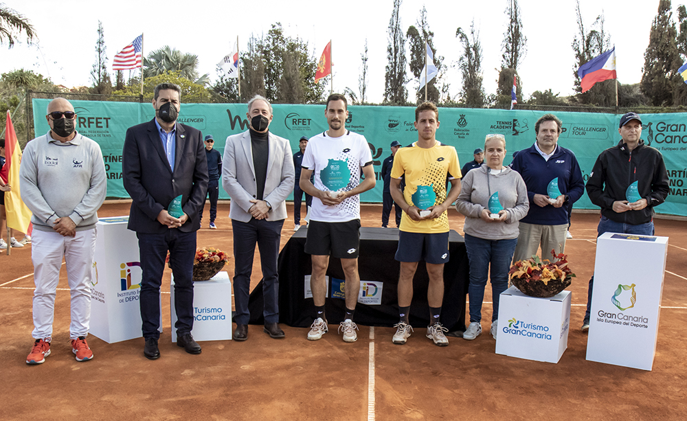 Premiazione Gran Canaria Challenger - Foto Marta Magni/MEF Tennis Events