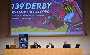Presentato il Derby Italiano di Galoppo: appuntamento domenica 22 maggio all’Ippodromo Capannelle