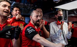 F1 GP Spagna 2022, Mekies si gode questa Ferrari: “Ci siamo presi un rischio con Leclerc”