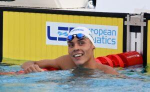 Nuoto, Europei Roma 2022: Popovici rinuncia alla finale dei 400