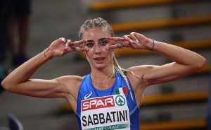 Gaia Sabbatini atletica meeting