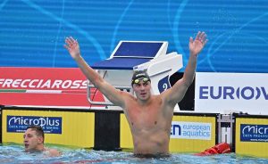 Europei nuoto Roma 2022, oro staffetta 4×100 mista: “Abbiamo dato tutto, non c’era storia”