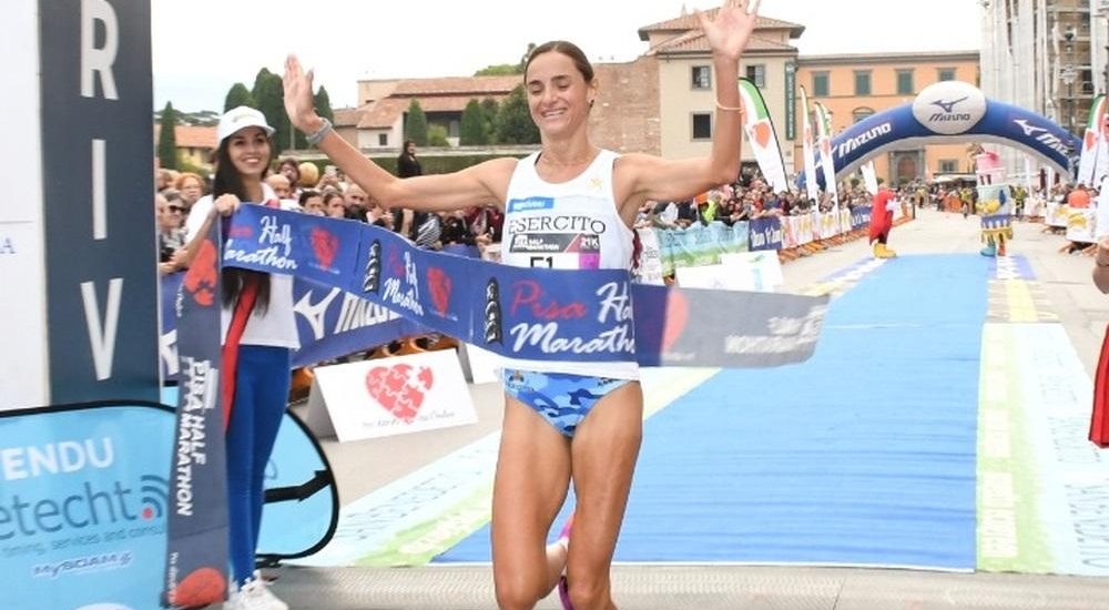 Sofiia Yaremchuk - Foto Organizzazione Campionati Italiani mezza maratona