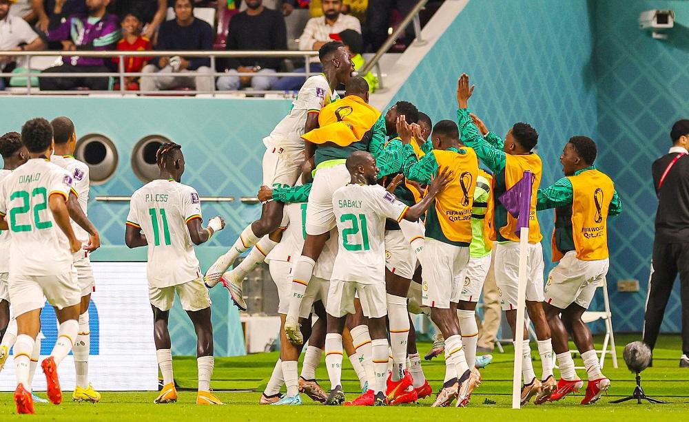 Senegal esultanza