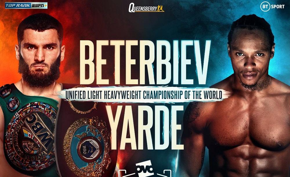 Locandina Beterbiev Yarde