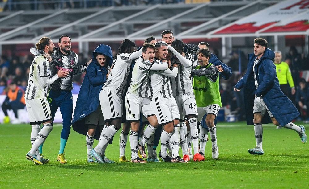 Esultanza Juventus