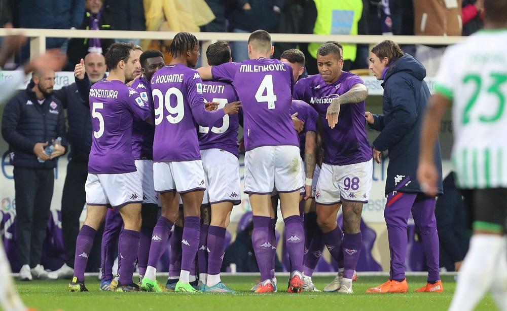 Fiorentina esultanza
