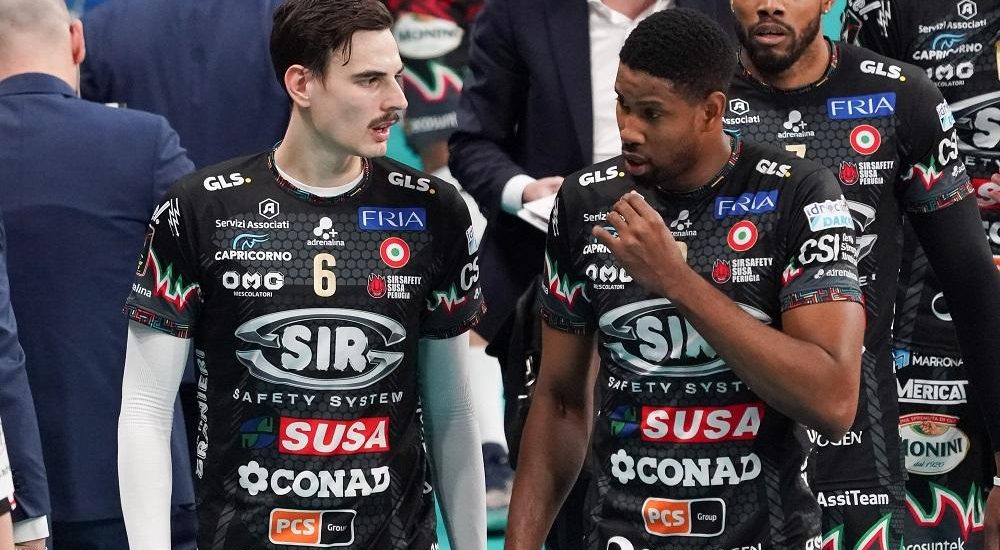 Simone Giannelli e Leon Perugia