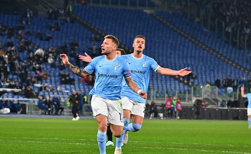 Immobile e Milinkovic Savic