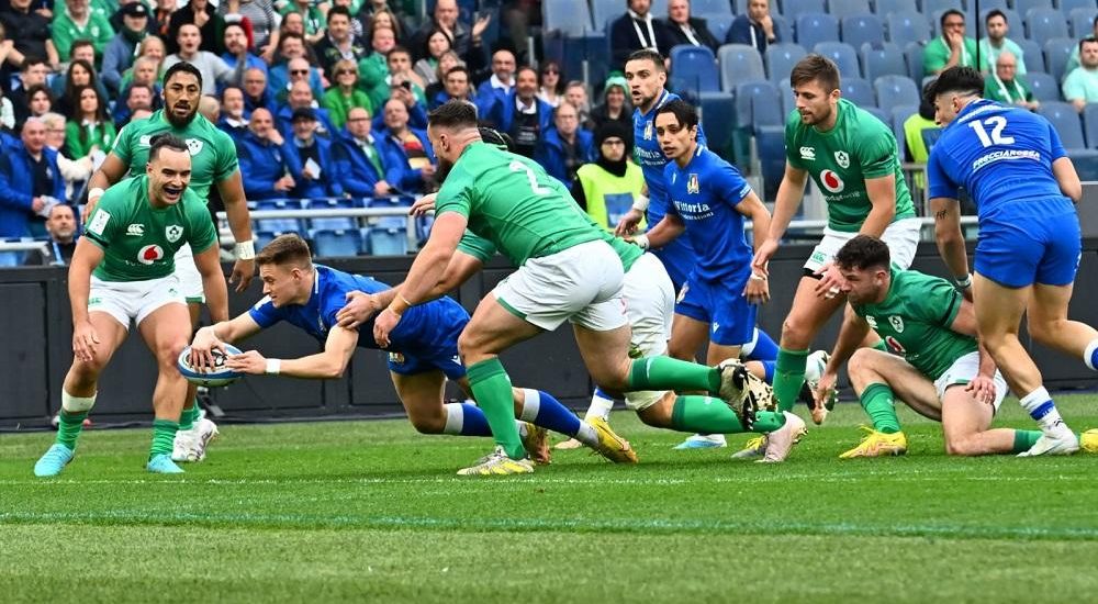 Stephen Varney Italia Irlanda Sei Nazioni 2023