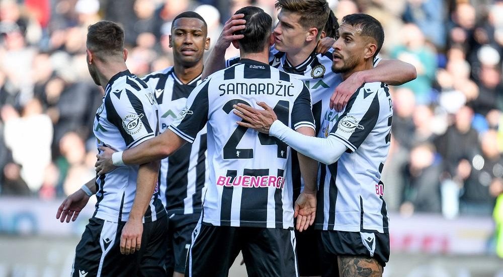 Esultanza Udinese