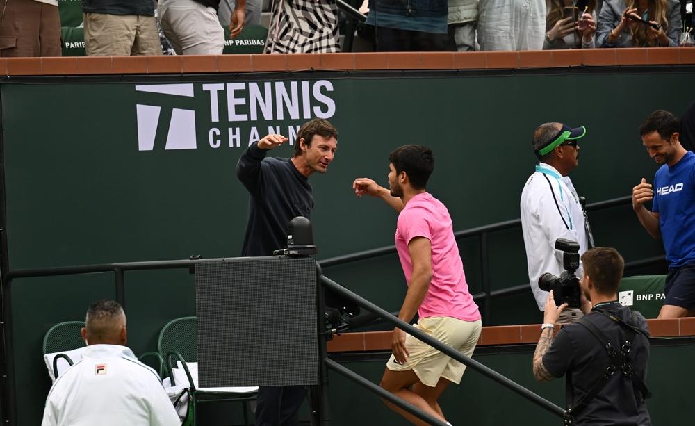 Carlos Alcaraz e Juan Carlos Ferrero