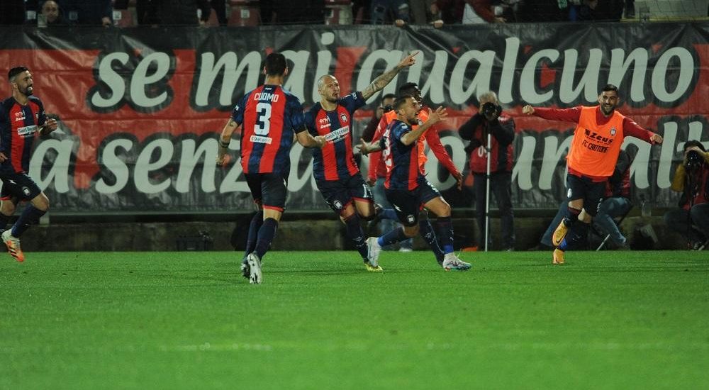 Esultanza Crotone