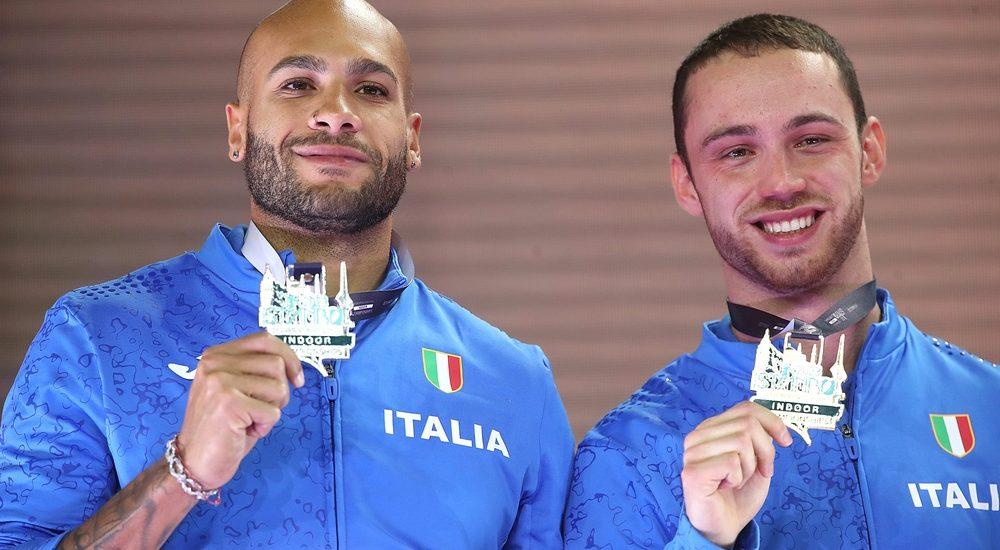 Marcell Jacobs e Samuele Ceccarelli
