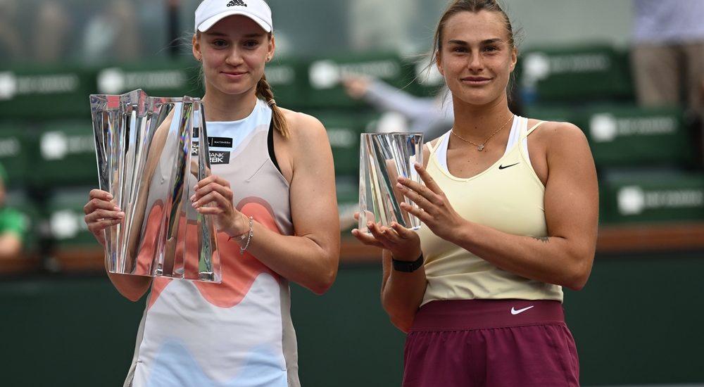 Elena Rybakina e Aryna Sabalenka