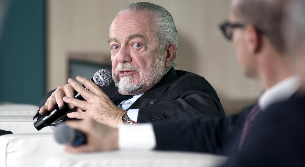 Aurelio De Laurentiis all'evento organizzato da Sole 24 Ore e 4cLegal