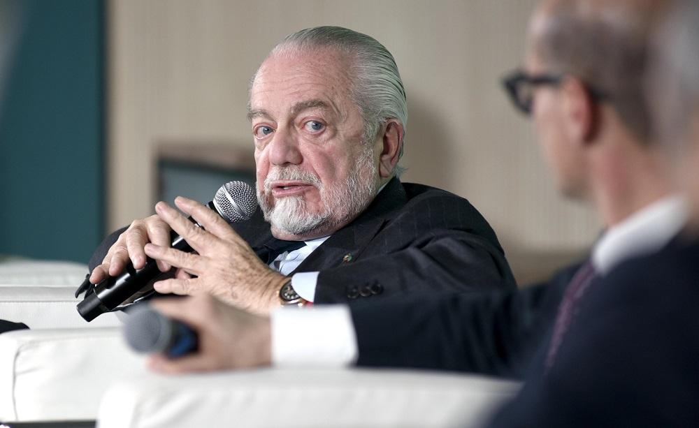 Aurelio De Laurentiis all'evento organizzato da Sole 24 Ore e 4cLegal