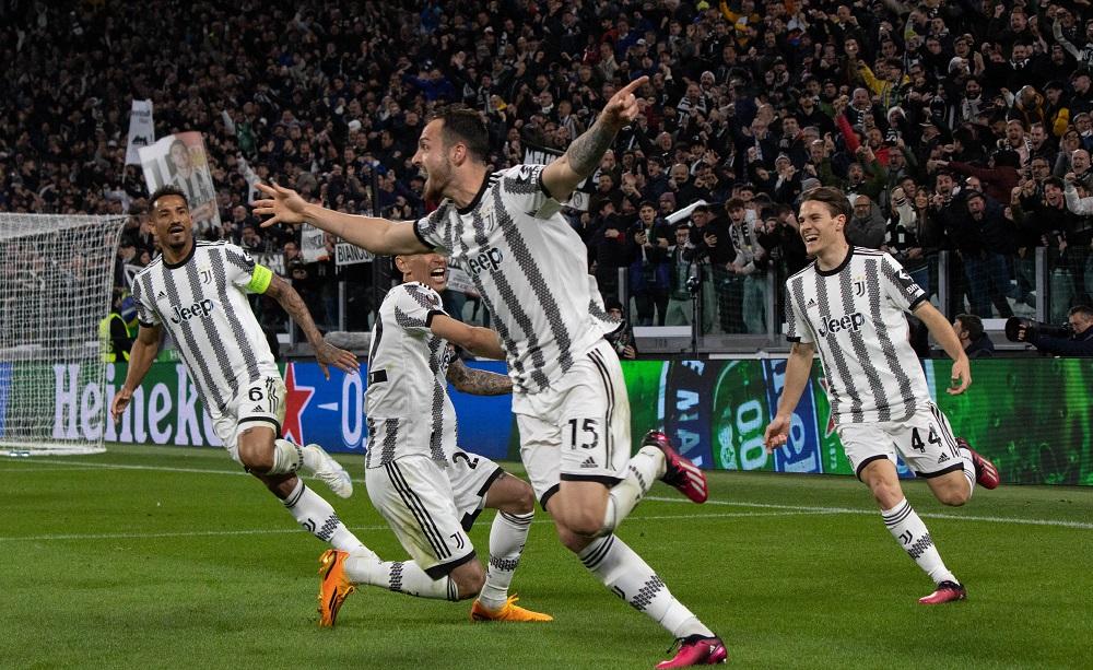 Juventus esultanza - UEFA Europa League
