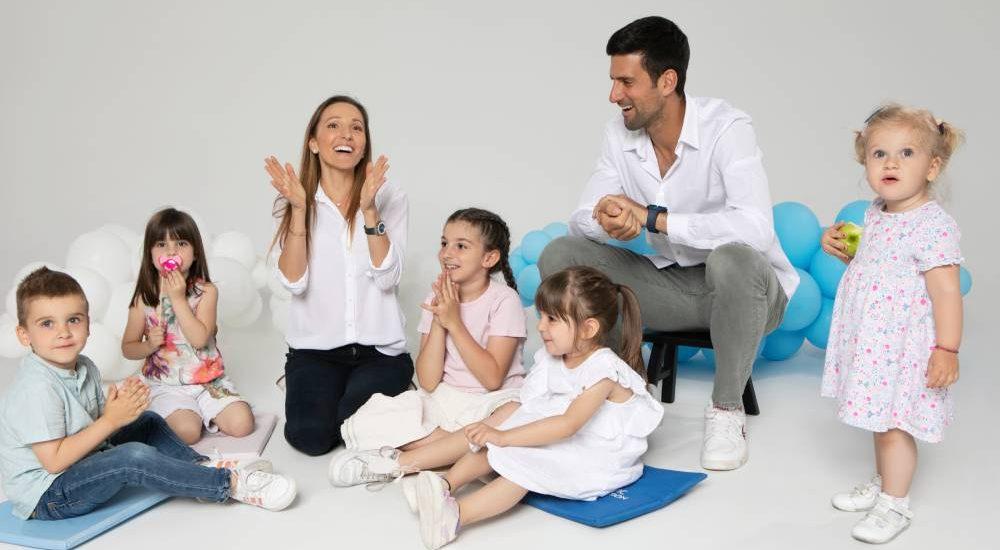 Novak e Jelena Djokovic