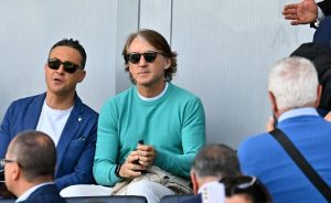 Arabia Saudita, il ct Mancini a ricevimento a Riad con Tajani Arabia Saudita, il ct Mancini a ricevimento a Riad con Tajani
